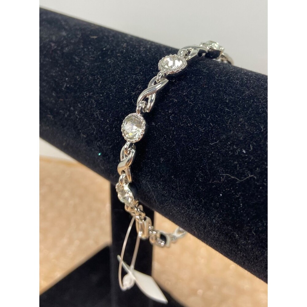 Ganz Tennis Bracelet 7 inches Rhinestone NWT Jewelry